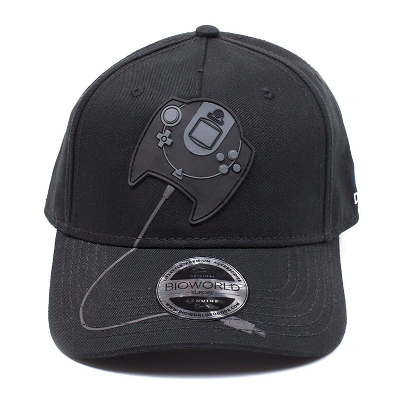 Sega Dreamcast Black Snapback Cap - GeekCore