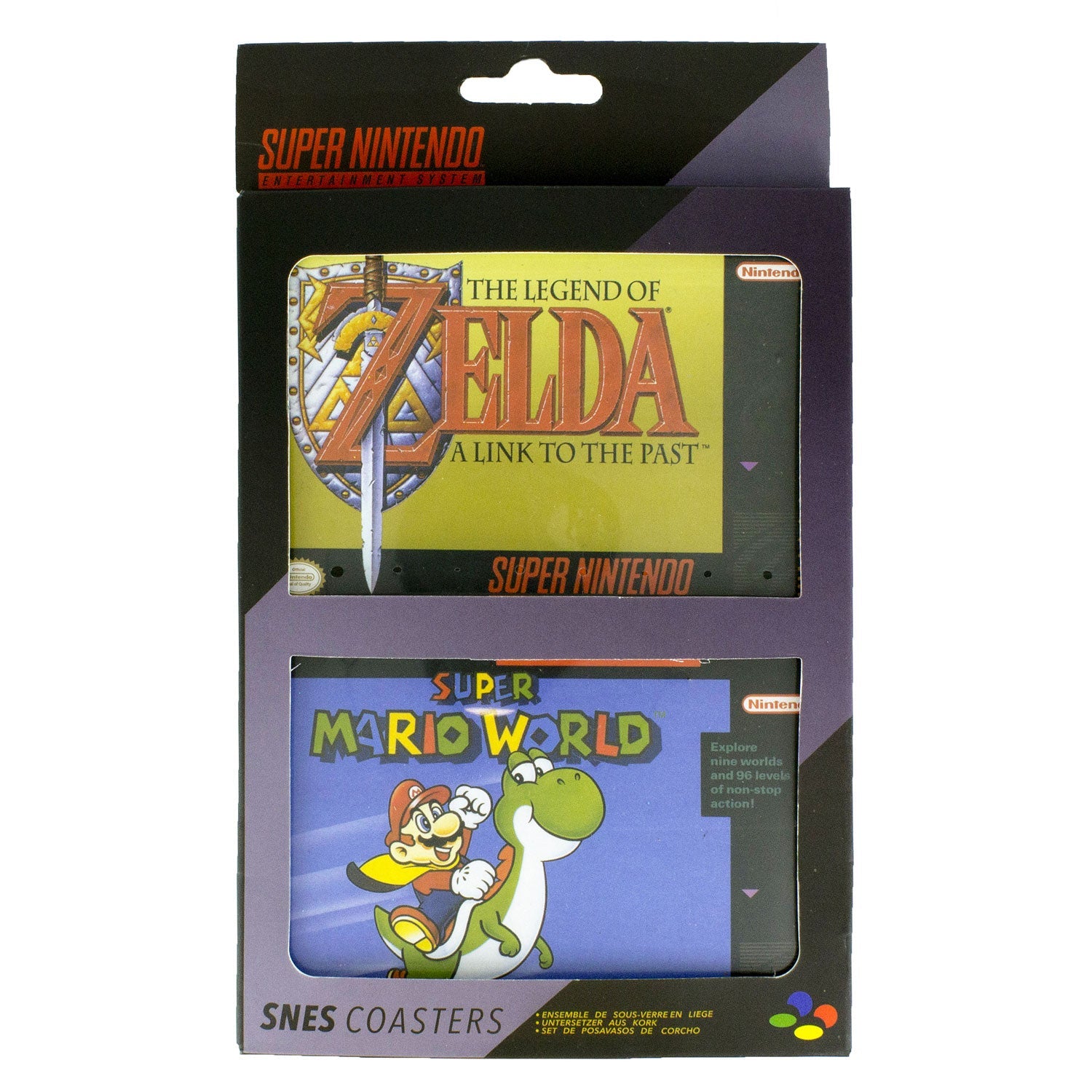 SNES Coaster Set - GeekCore
