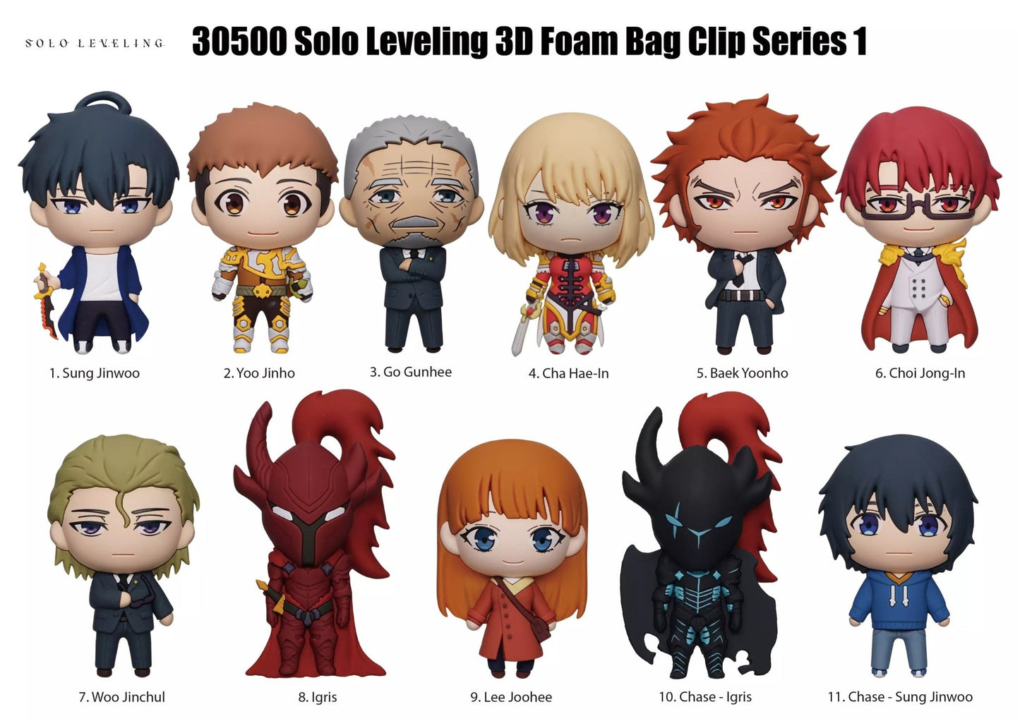 Solo Leveling Series 1 Blind Bag Mystery Bag Clip - GeekCore