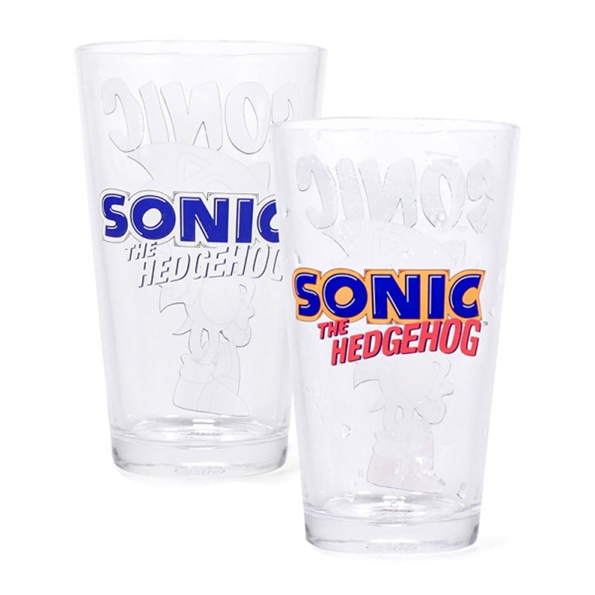 Sonic the Hedgehog Cold Changing Glass - GeekCore