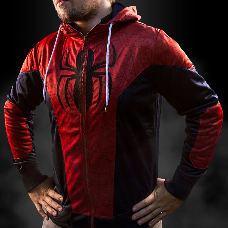 Spider - Man Costume Hoodie - GeekCore