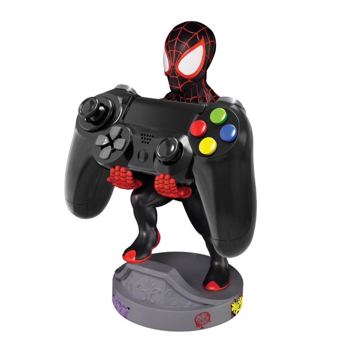 Spider - Man Miles Morales Cable Guy Controller & Smartphone Stand - GeekCore