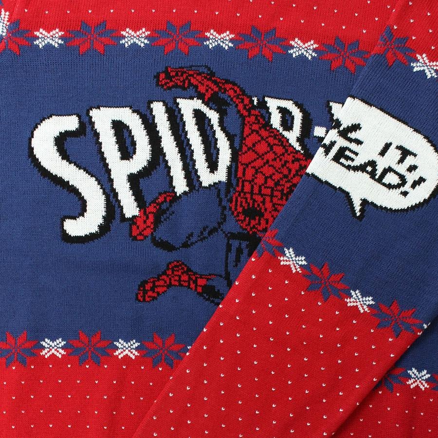 Spider - man Web Slinger Knitted Christmas Jumper / Sweater - GeekCore