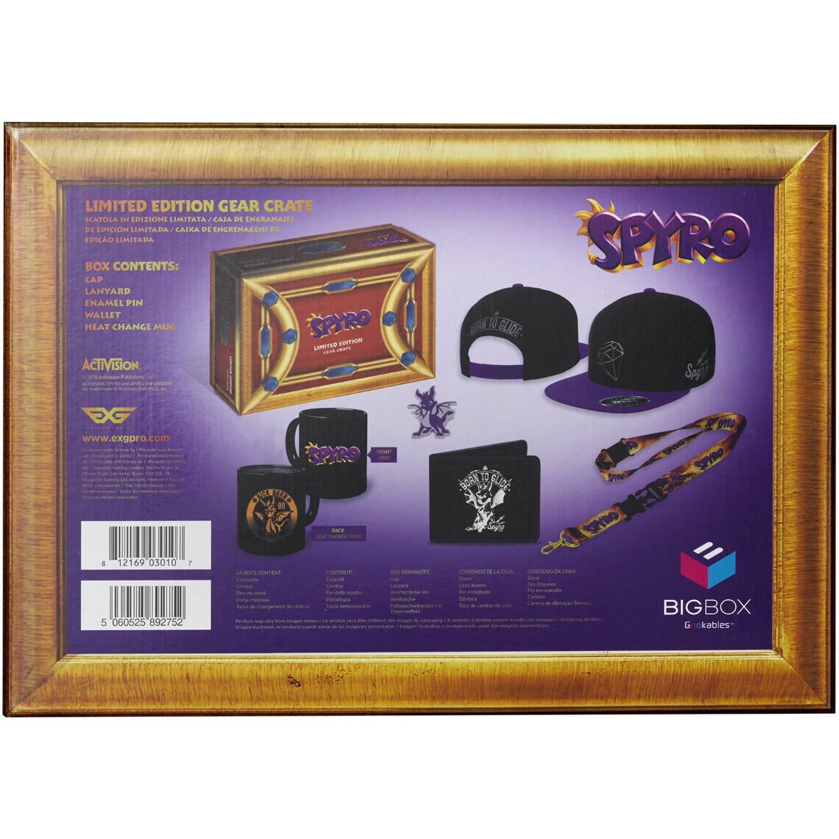 Spyro the Dragon Big Box Merchandise Crate - GeekCore