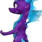 Spyro the Dragon - Ice Spyro Cable Guy Controller & Smartphone Stand - GeekCore