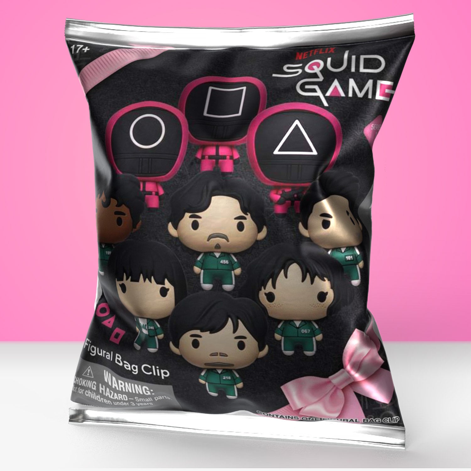 Squid Game Series 1 Blind Bag Mystery Bag Clip - GeekCore