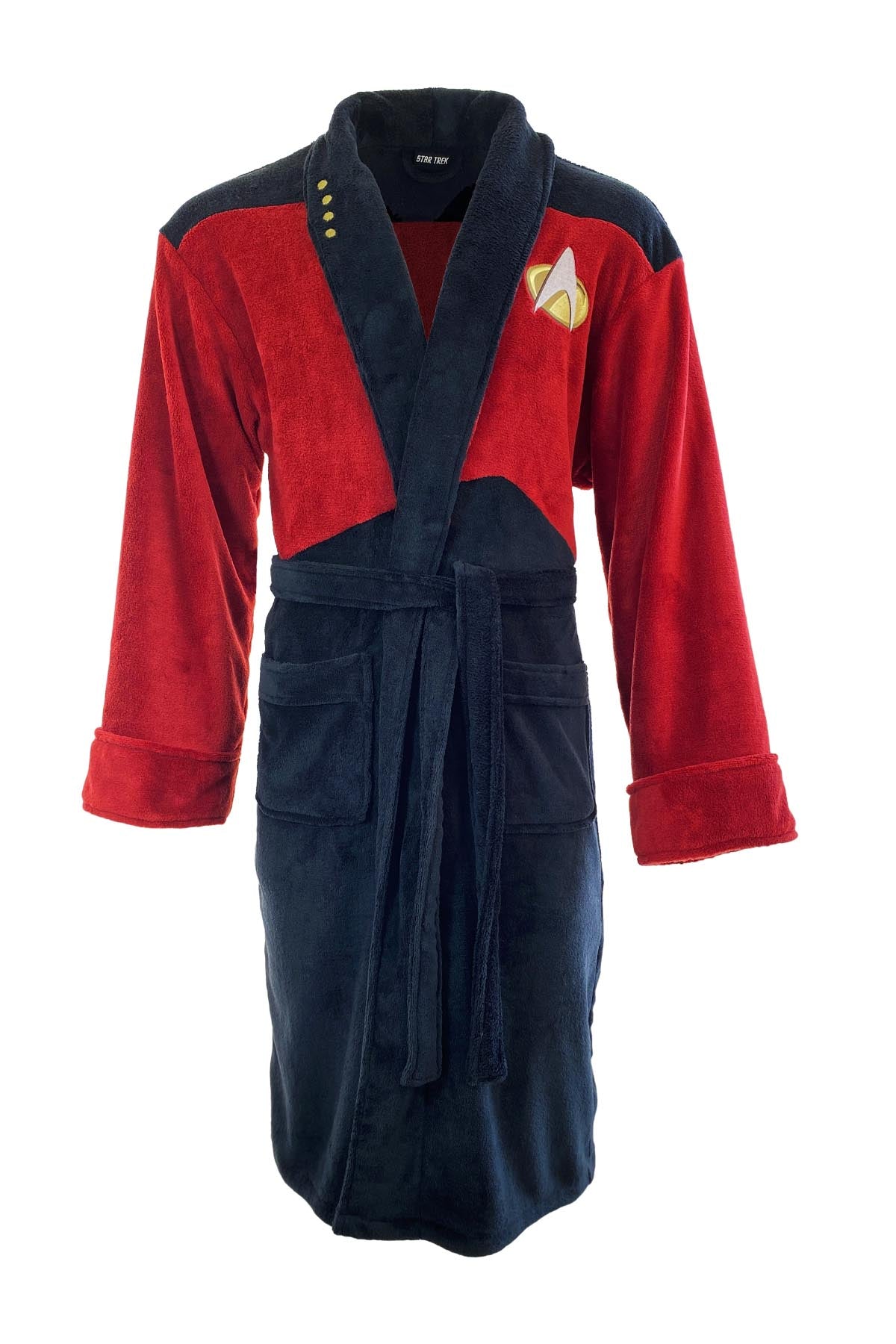 Star Trek Picard Red Adult Bath Robe - GeekCore