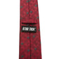 Star Trek TNG Red Delta Silk Tie - GeekCore