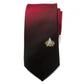 Star Trek TNG Shield Red Ombre Silk Tie - GeekCore