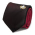 Star Trek TNG Shield Red Ombre Silk Tie - GeekCore