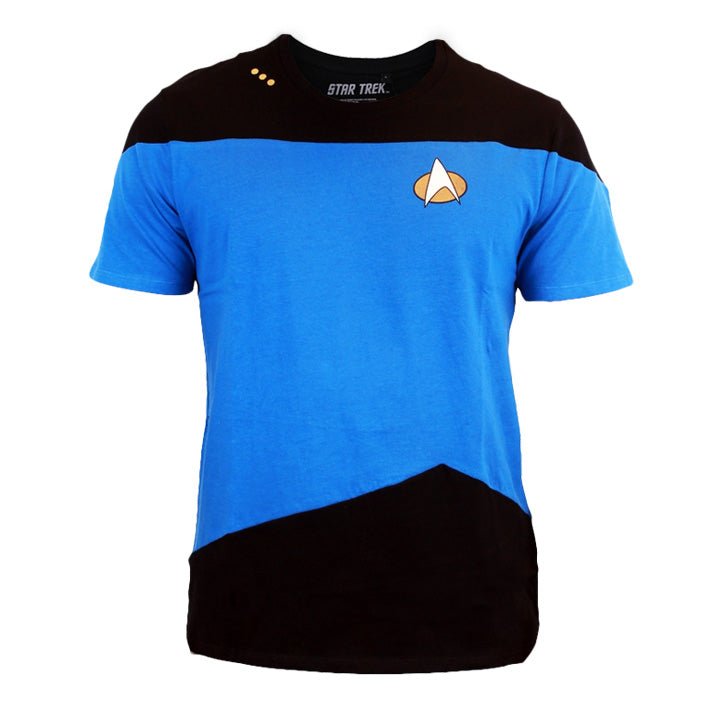 Star Trek TNG Uniform T - Shirt - GeekCore