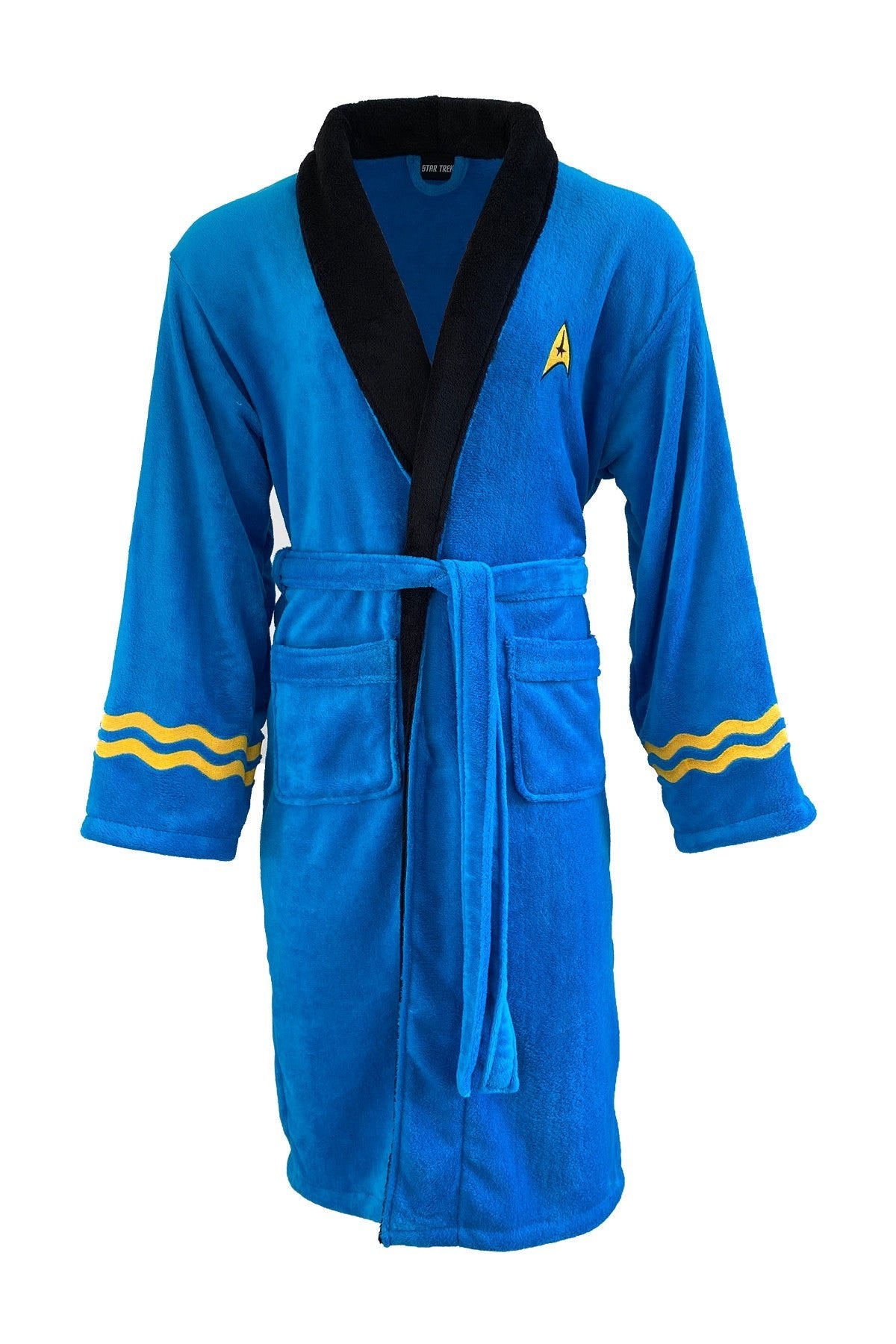 Star Trek TOS Blue Spock Adult Bath Robe - GeekCore