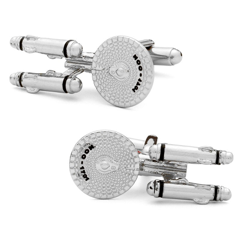 Star Trek USS Enterprise Cufflinks - GeekCore