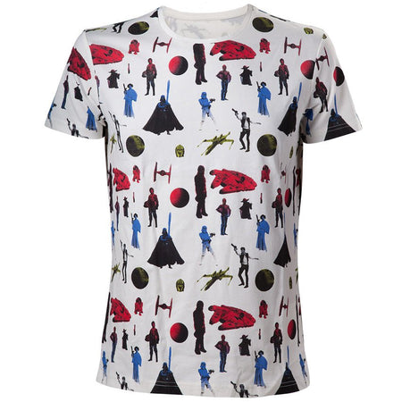 Star Wars All Over Print T - Shirt - GeekCore