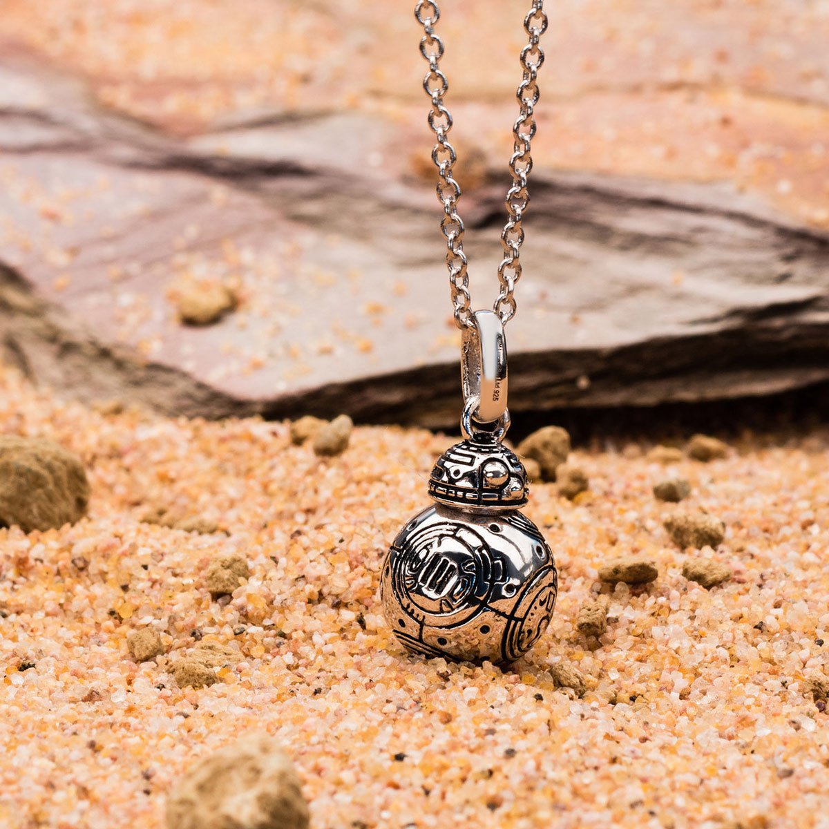 Star Wars BB - 8 Sterling Silver Pendant - GeekCore