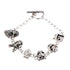 Star Wars Character Heads Sterling Silver Toggle Clasp Bracelet - GeekCore