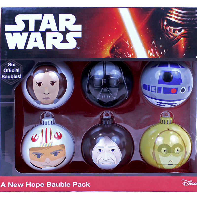 Star Wars Christmas Baubles - GeekCore