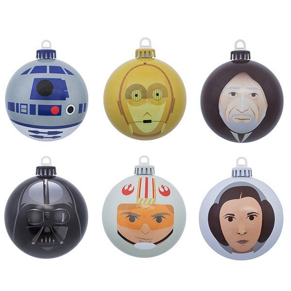 Star Wars Christmas Baubles - GeekCore