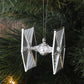Star Wars Christmas Tree Ornaments - Silver (Set of 6) - GeekCore