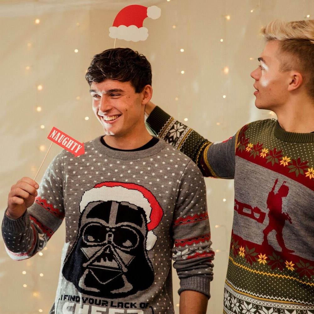 Star Wars Darth Vader Knitted Christmas Jumper / Sweater - GeekCore