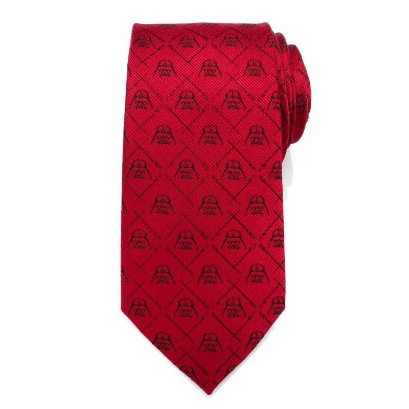 Star Wars Darth Vader Red Silk Tie - GeekCore