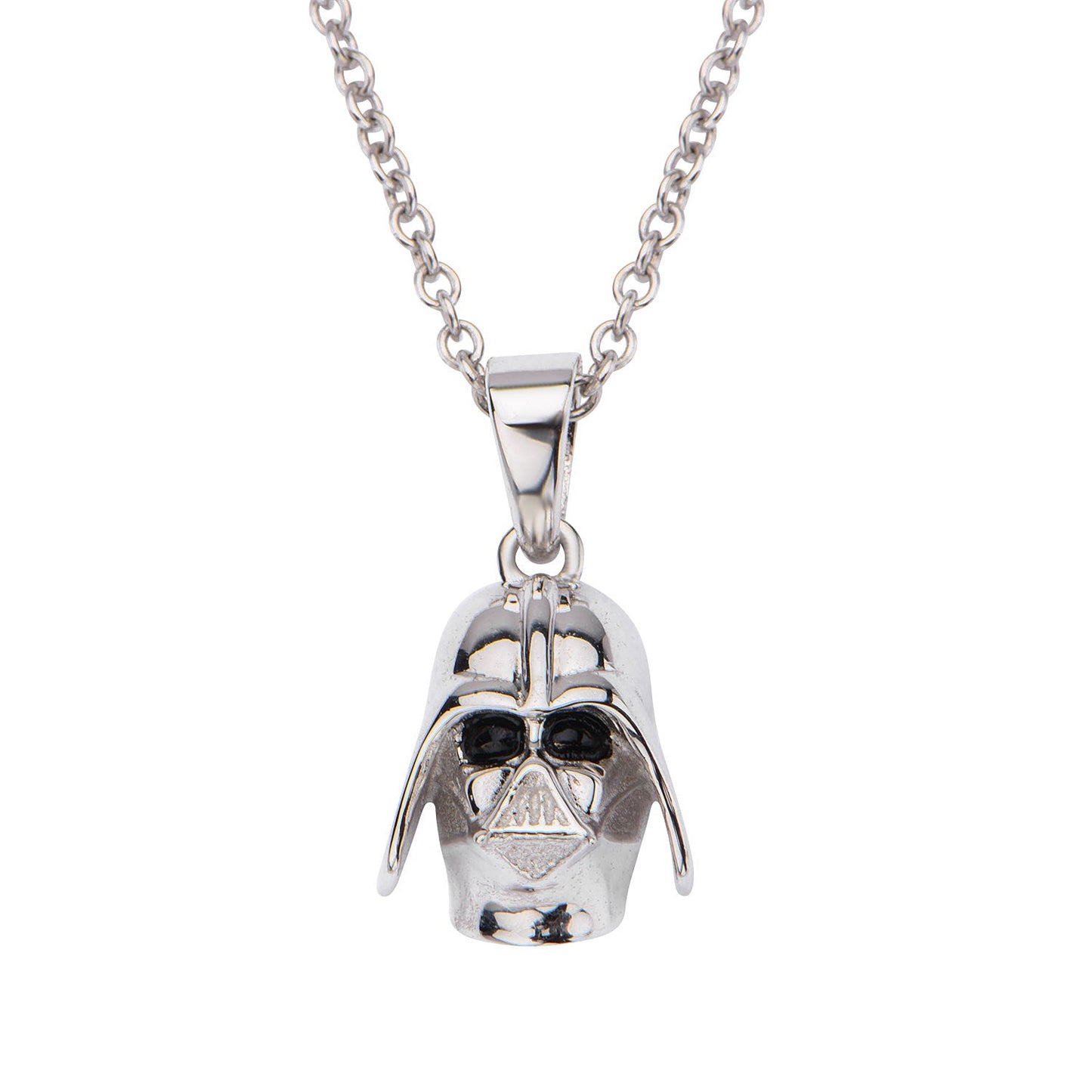Star Wars Darth Vader Sterling Silver Pendant & Chain - GeekCore