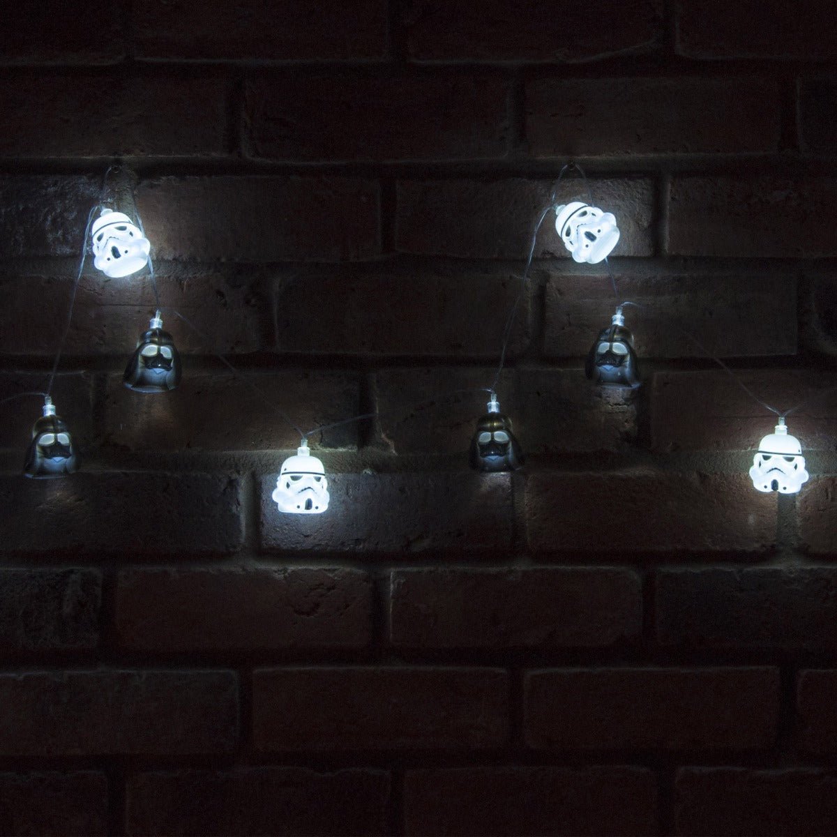 Star Wars Darth Vader & Stormtrooper 3D String Lights - GeekCore