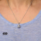 Star Wars Death Star Sterling Silver Pendant - GeekCore