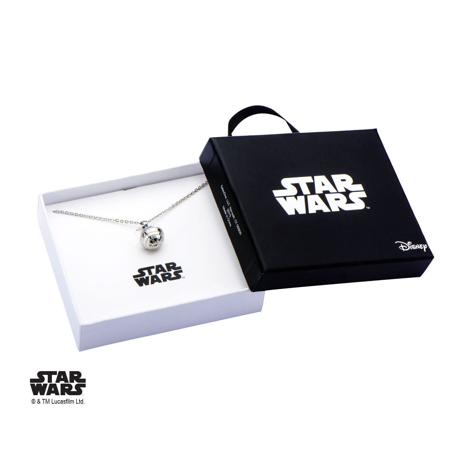Star Wars Death Star Sterling Silver Pendant - GeekCore