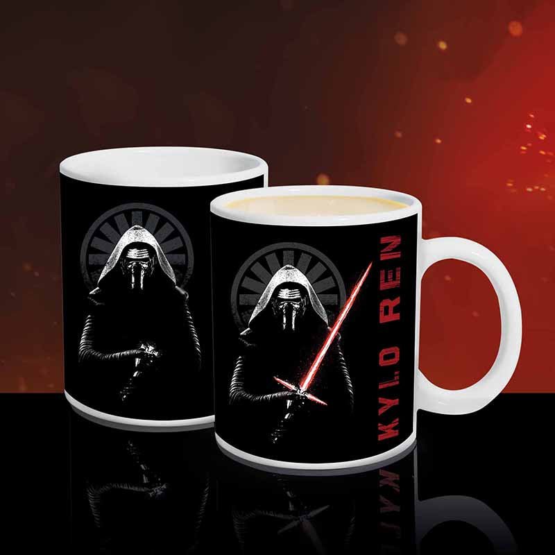 Star Wars Episode VII Kylo Ren Heat Change Mug - GeekCore