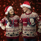Star Wars Han & Leia Couples Knitted Christmas Jumpers / Sweaters - GeekCore