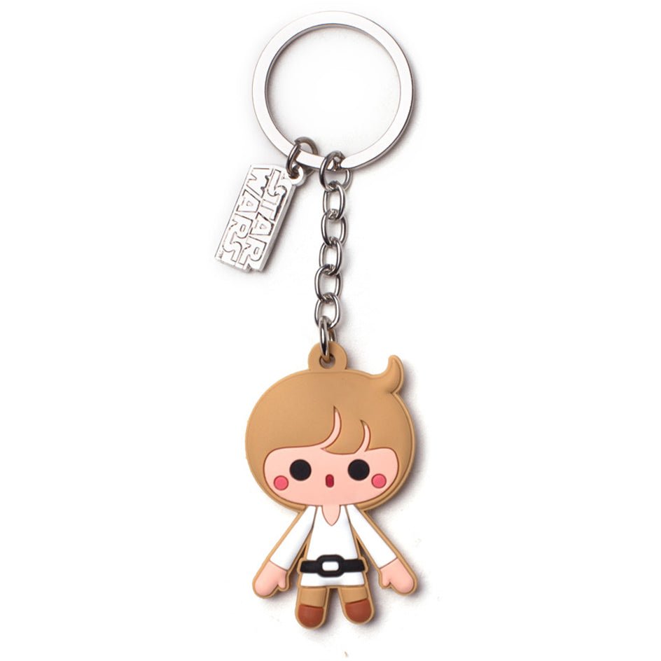 Star Wars Luke Skywalker Rubber Key Chain - GeekCore