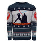 Star Wars Luke vs. Darth Knitted Christmas Jumper / Sweater - GeekCore