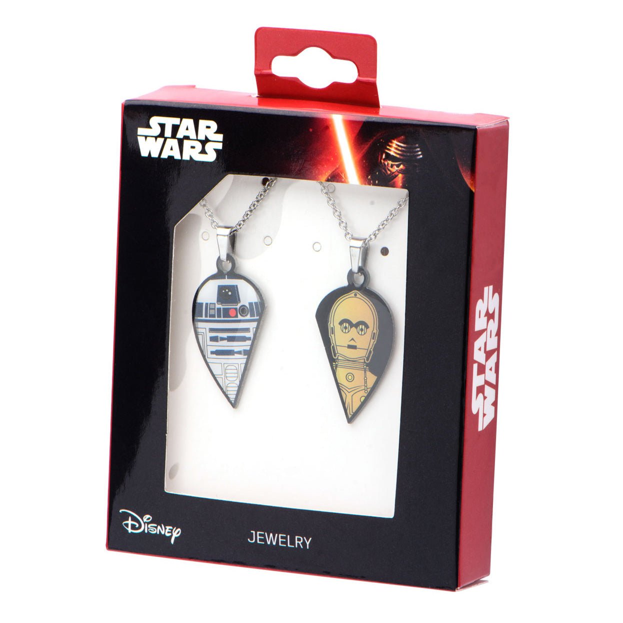 Star Wars R2 - D2 & C - 3PO Best Friends Necklace Set - GeekCore
