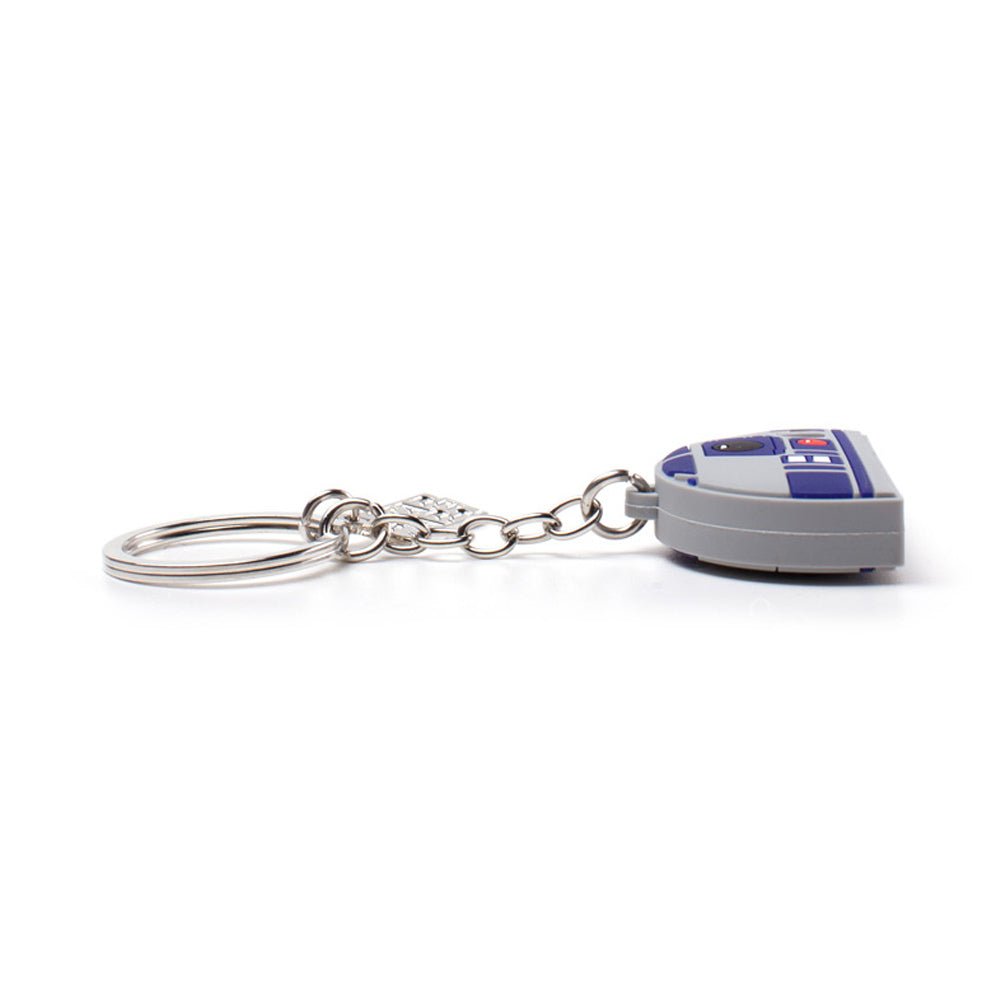 Star Wars R2 - D2 Rubber Key Chain - GeekCore