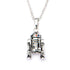 Star Wars R2 - D2 Sterling Silver Pendant - GeekCore