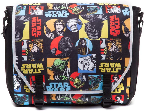 Star Wars Retro Comic Style Messenger Bag - GeekCore