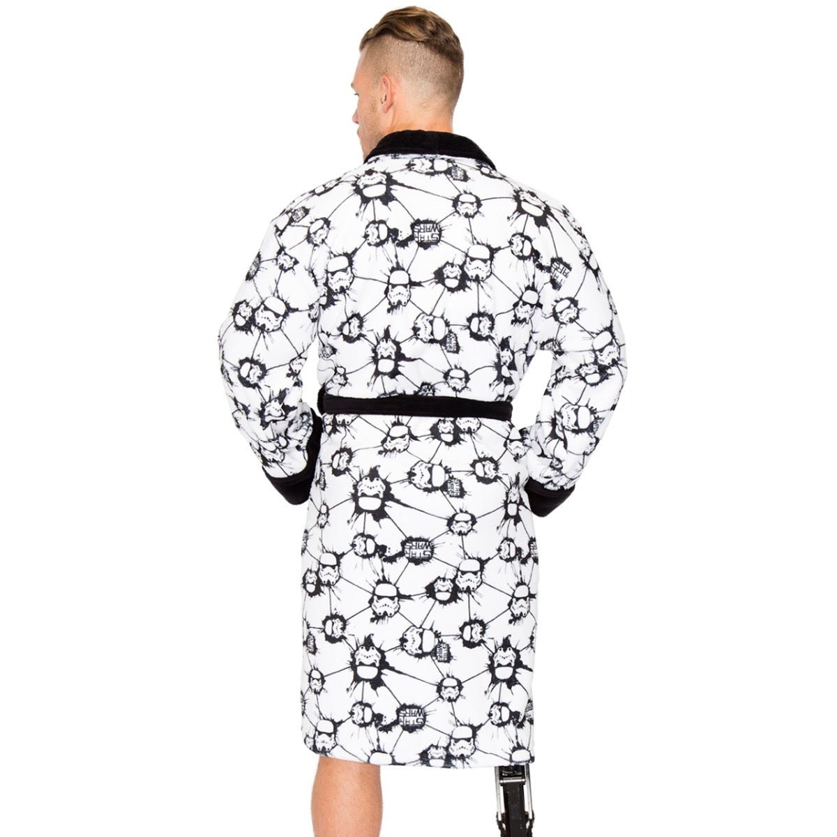 Star Wars Stormtrooper All Over Print Bathrobe - GeekCore