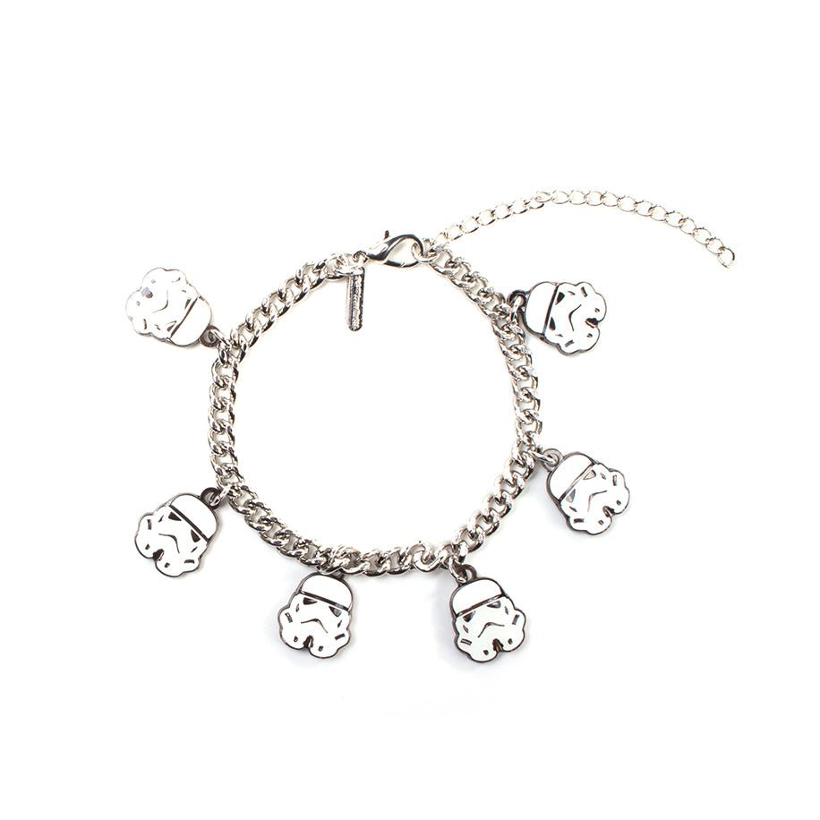 Star Wars Stormtrooper Charm Bracelet - GeekCore