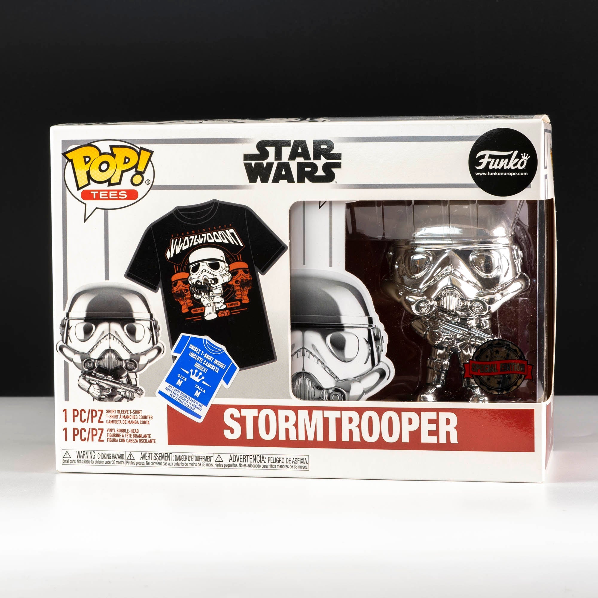 Star Wars Stormtrooper Pop! Vinyl and Tee Set - GeekCore