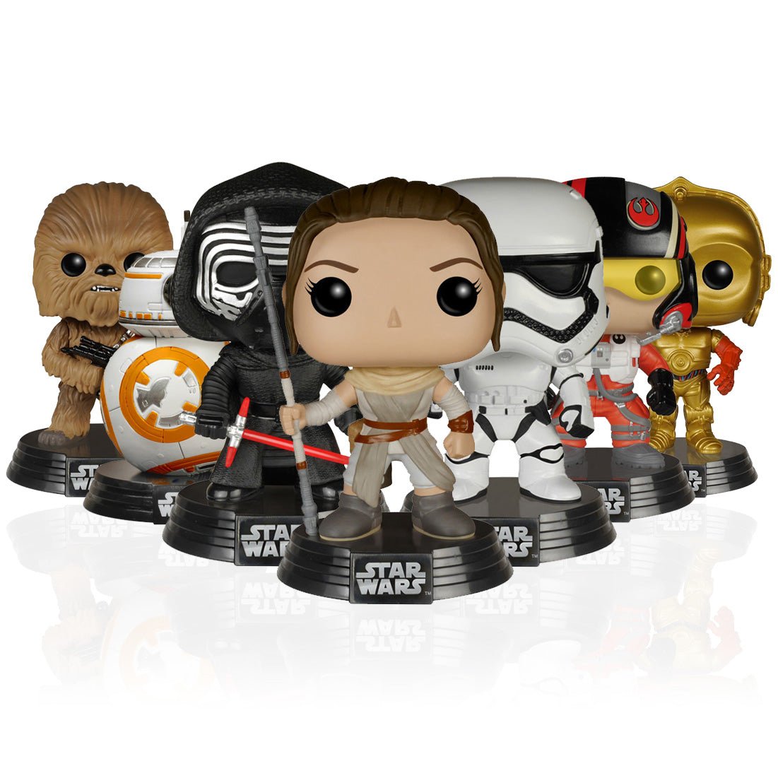 Star Wars: The Force Awakens Funko Pop! Vinyls - GeekCore