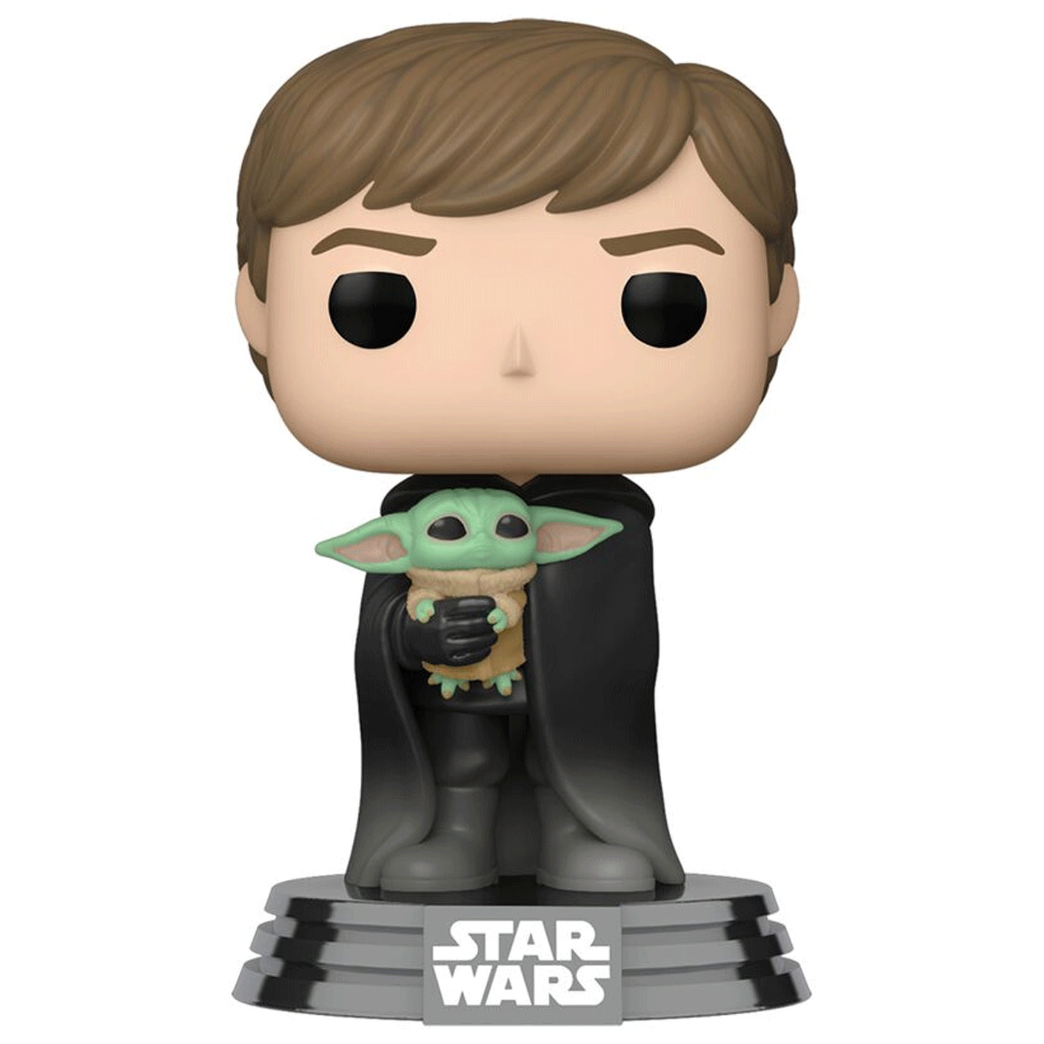 Star Wars The Mandalorian Luke Skywalker with Grogu Pop! Vinyl and Tee Set - GeekCore