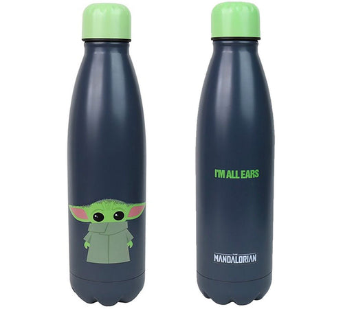 Star Wars The Mandalorian The Child Metal Water Bottle - GeekCore