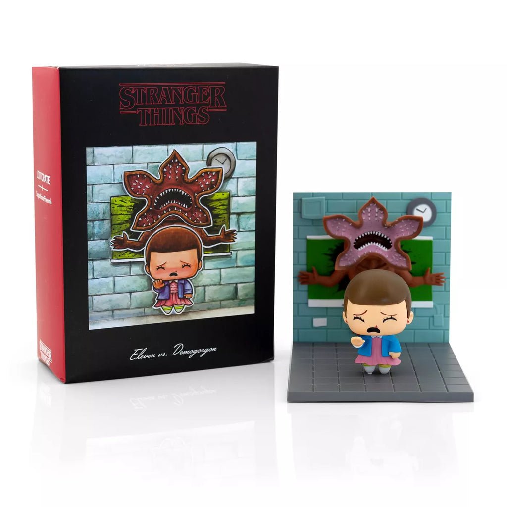 Stranger Things "Eleven vs Demogorgon" Diorama (LootCrate Exclusive) - GeekCore