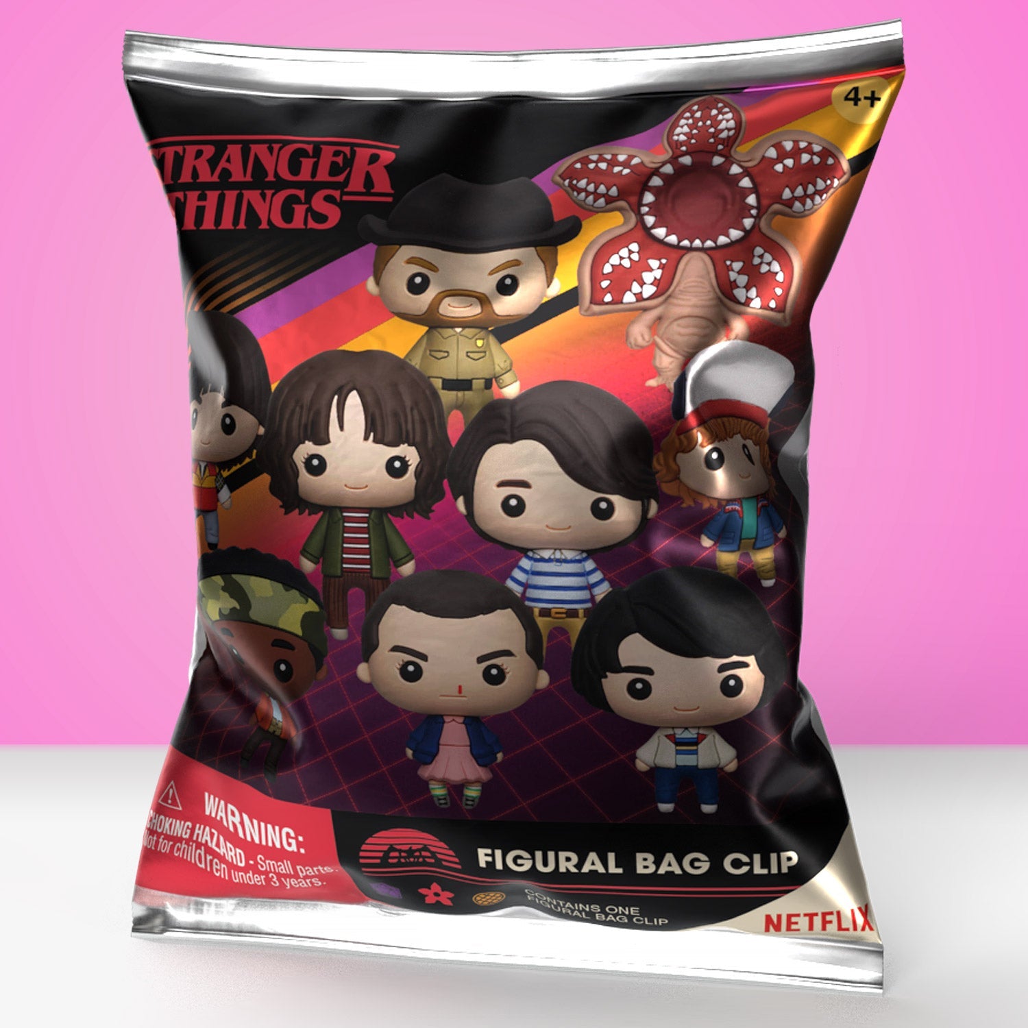Stranger Things Series 1 Blind Bag Mystery Bag Clip - GeekCore
