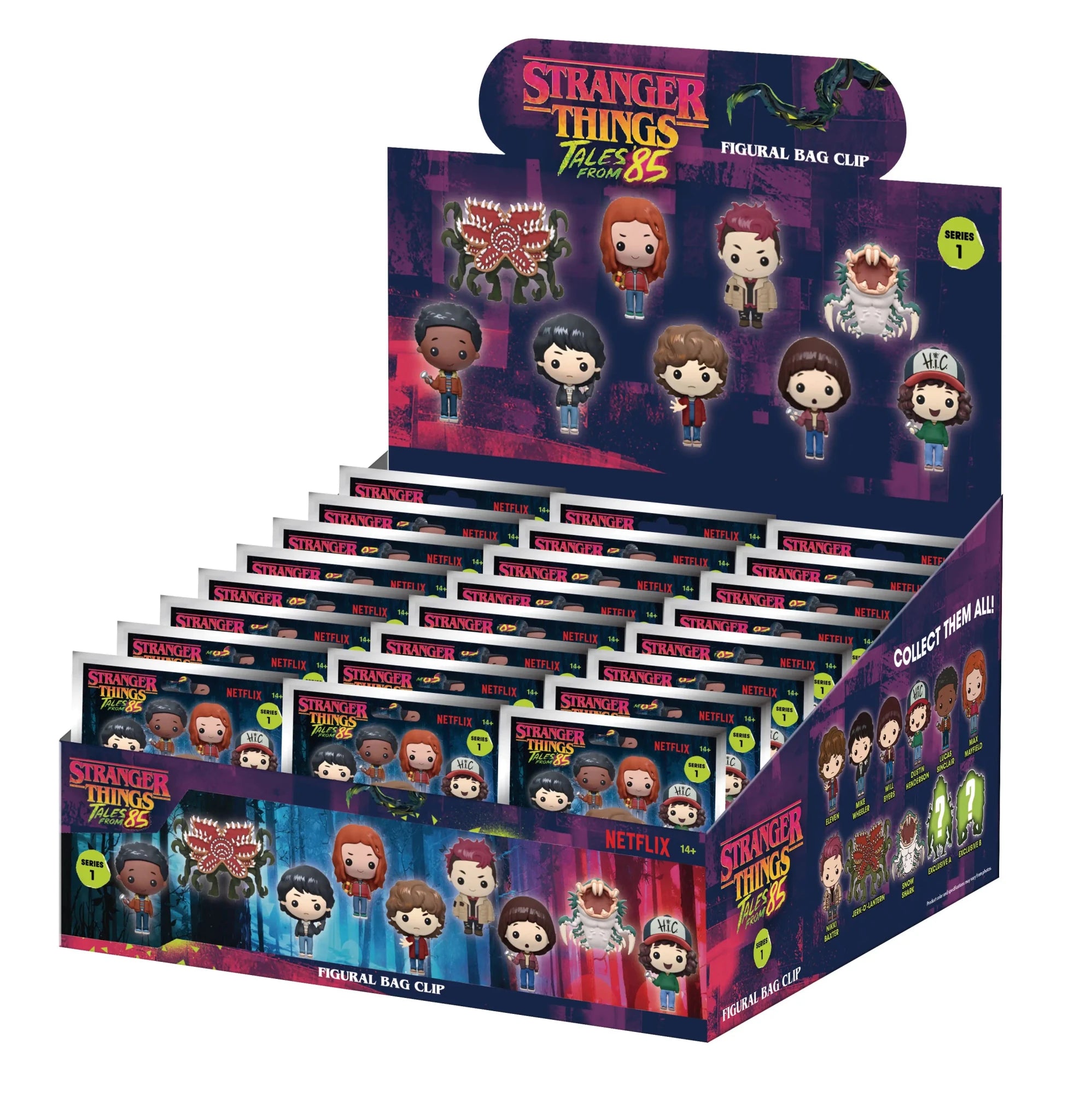 Stranger Things Tales From '85 Series 1 Blind Bag Mystery Bag Clip - GeekCore