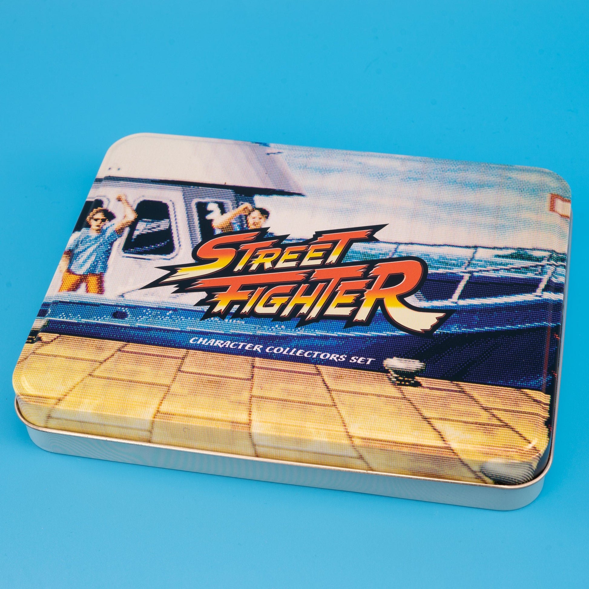 Street Fighter 12 Character Enamel Pin Set with Collectors Tin - GeekCore
