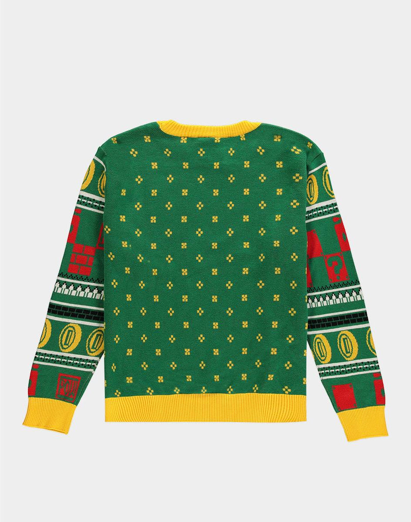 Super Mario Bowser Christmas Jumper – GeekCore