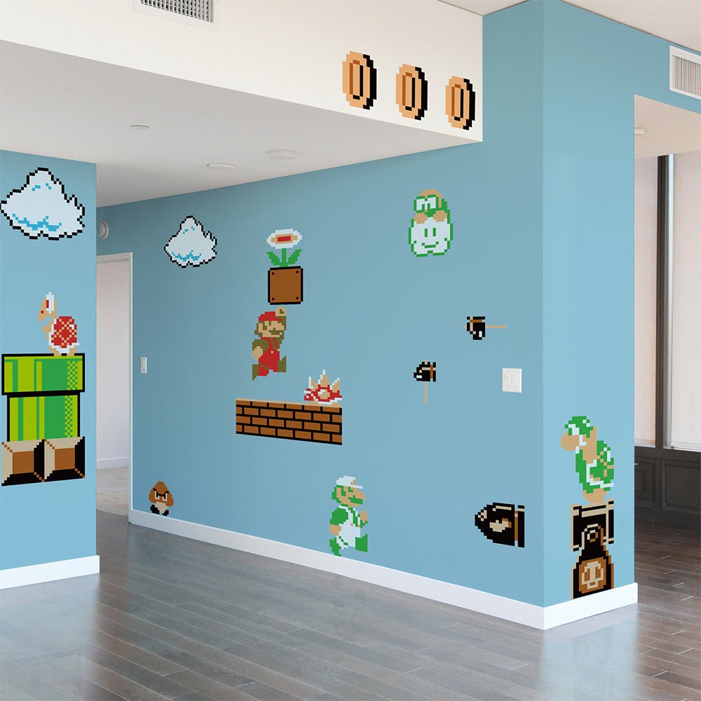 Super Mario Bros. Re - Stik Wall Decals - GeekCore