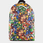 Super Mario Character Print Backpack - GeekCore